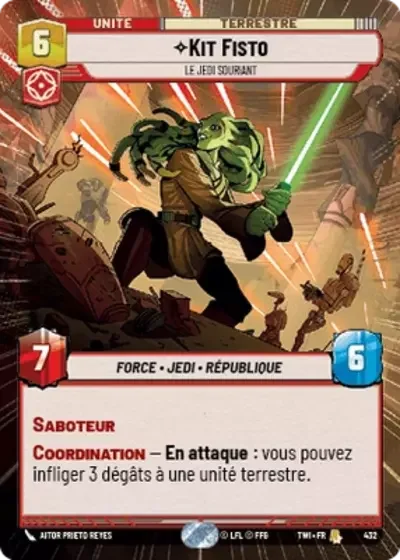 Hyperspace Kit Fisto Le Jedi Souriant