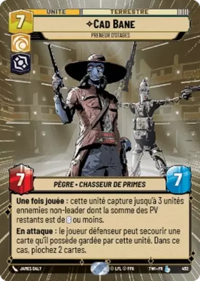 Hyperspace Cad Bane Preneur Dotages