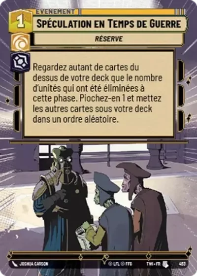 Hyperspace Speculation En Temps De Guerre