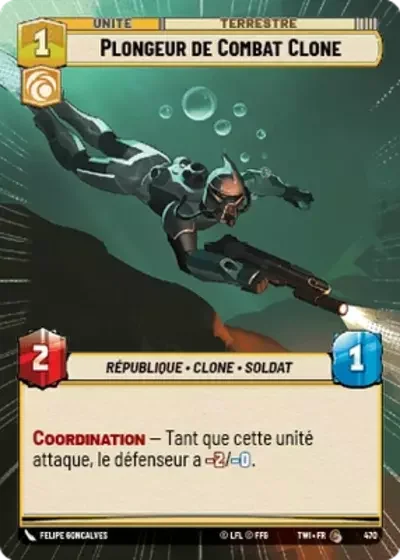 Hyperspace Plongeur De Combat Clone