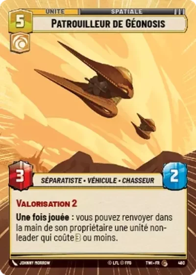 Hyperspace Patrouilleur De Geonosis