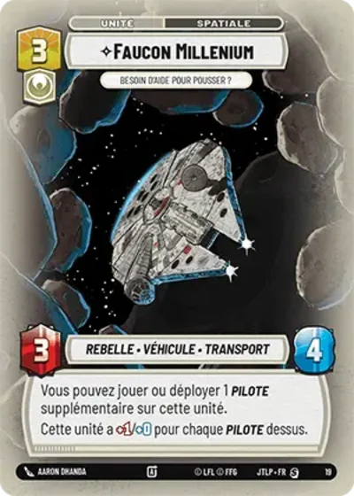 Weekly Play Faucon Millenium Besoin Daide Pour Pousser