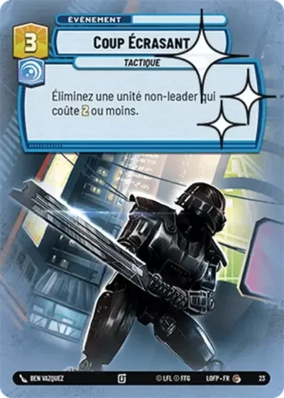 Weekly Play Foil Coup Ecrasant
