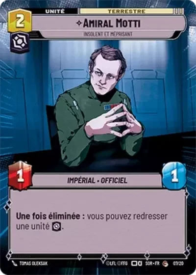 Amiral Motti Insolent Et Meprisant