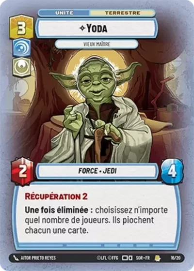 Foil Weekly Play Yoda Vieux Maitre