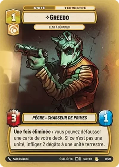 Foil Weekly Play Greedo Lent A Degainer