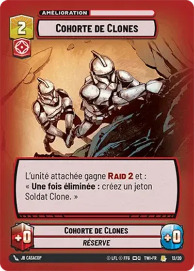 Foil Weekly Play Cohorte De Clones