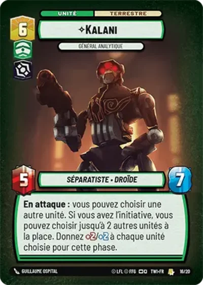 Foil Weekly Play Kalani General Analytique