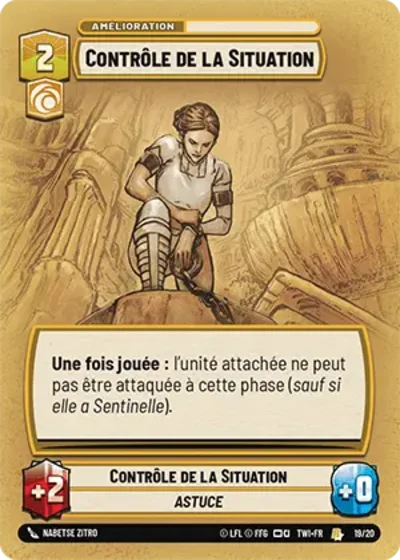 Foil Weekly Play Controle De La Situation