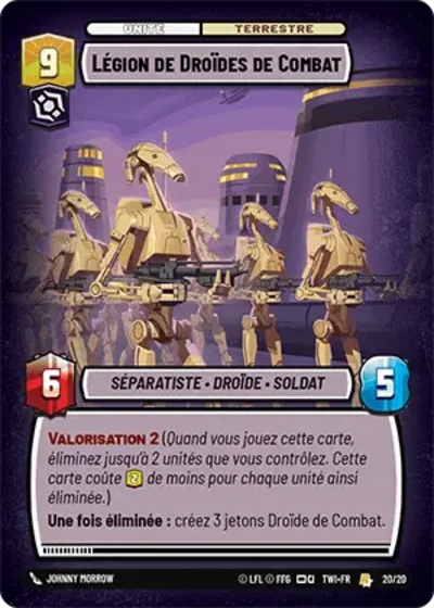 Foil Weekly Play Legion De Droides De Combat